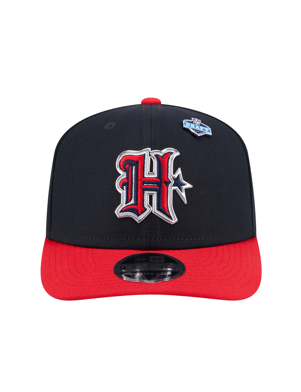 New Era Caps OSFM Houston Texans New Era NFL Draft 26 9SEVENTY Stretch-Snapback Hat