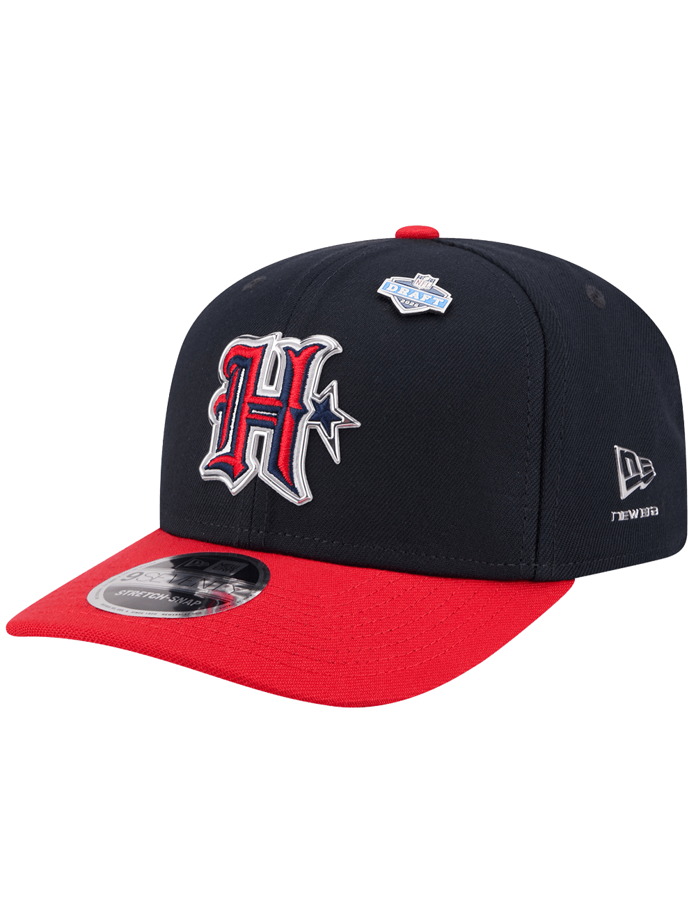 New Era Caps OSFM Houston Texans New Era NFL Draft 26 9SEVENTY Stretch-Snapback Hat