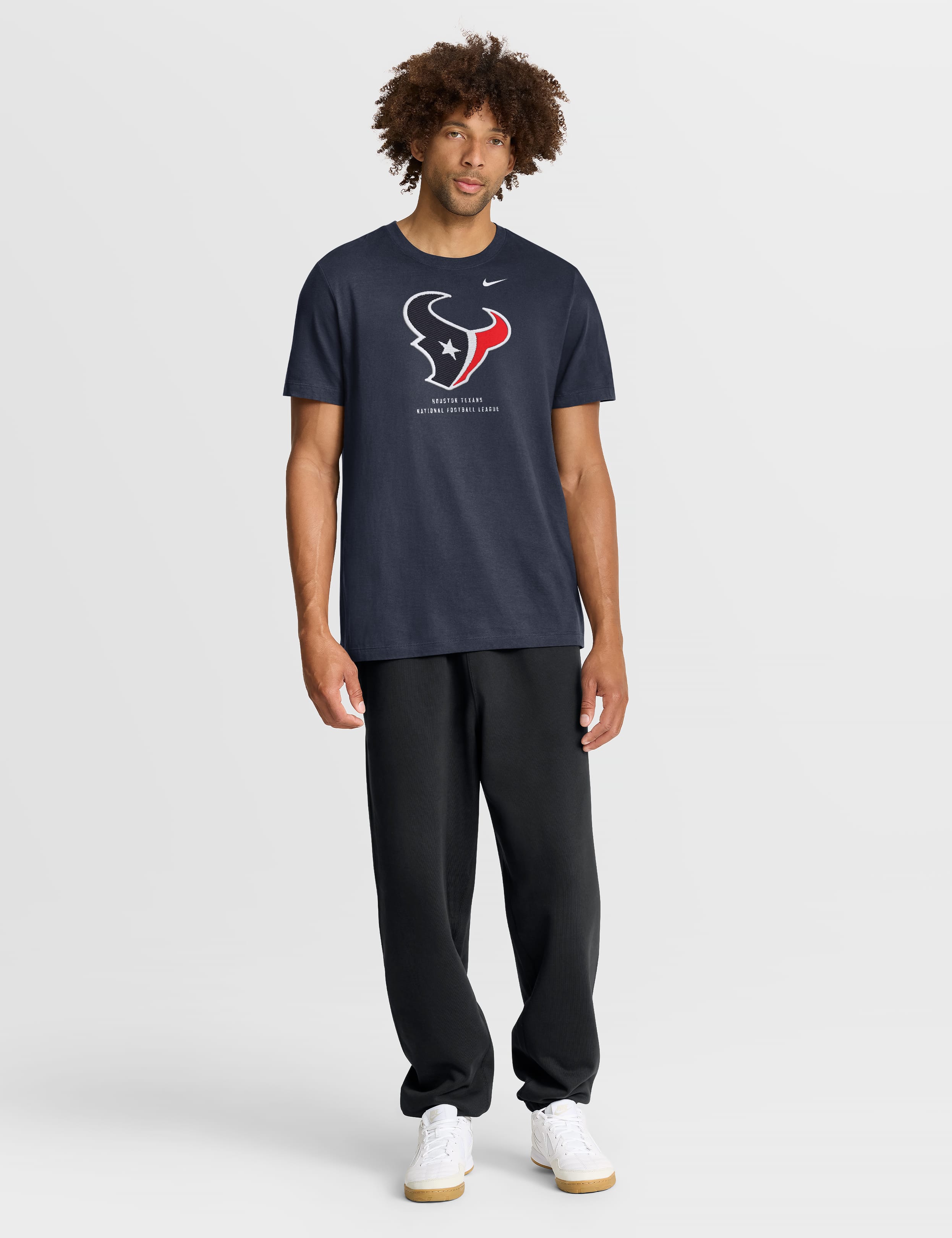 Nike T-Shirts Houston Texans Nike NFL Property Of Cotton T-Shirt - Navy