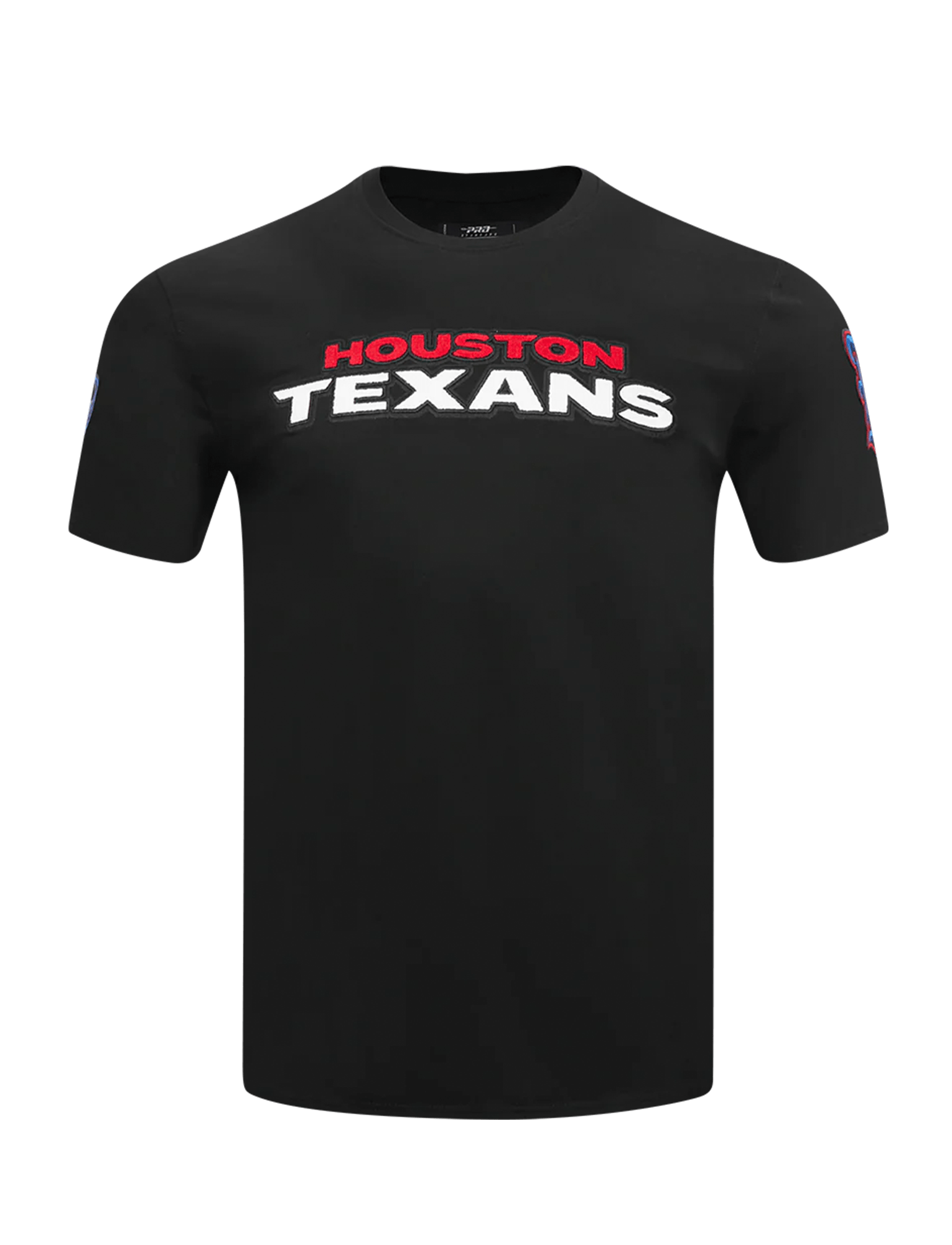 Pro Standard T-Shirts Houston Texans Pro Standard NFL Classic Chenille Flex T-Shirt - Black