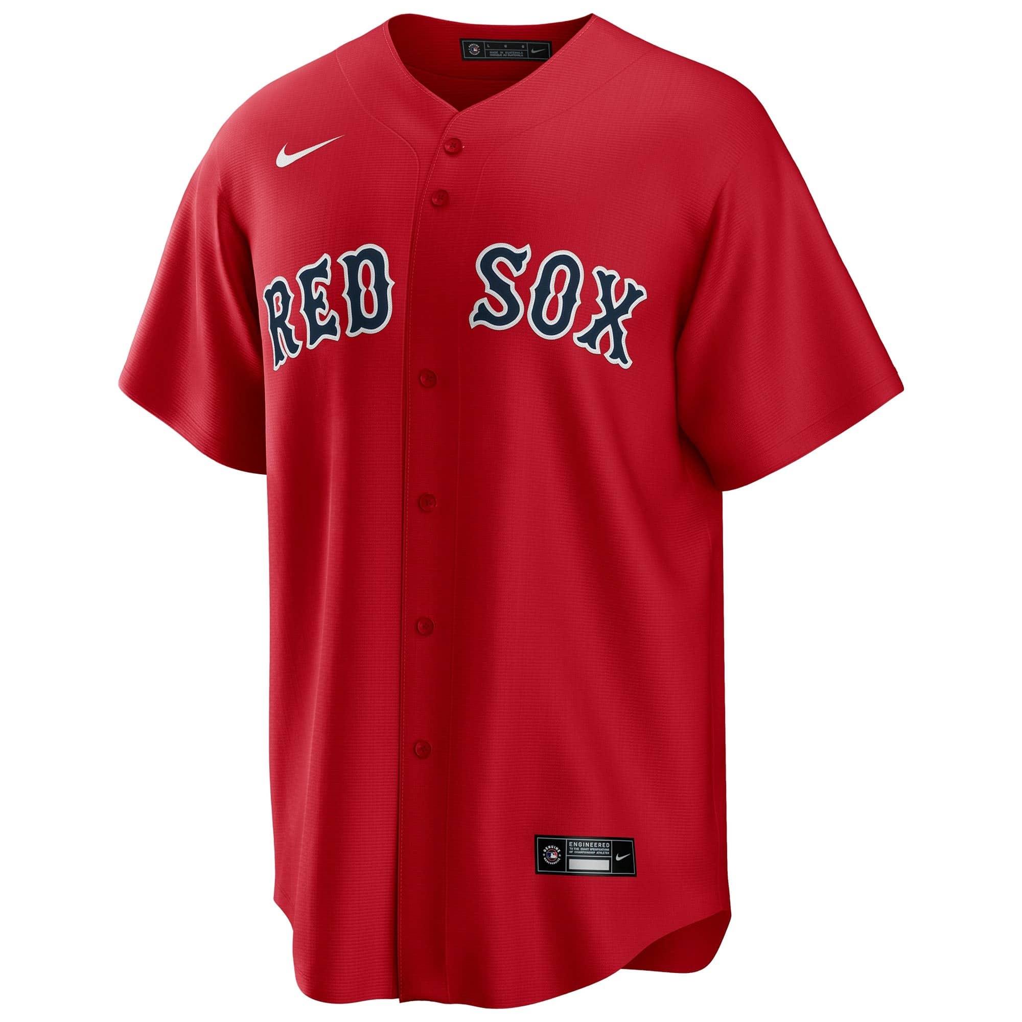 Boston Red Sox Nike MLB Alternate Replica Jersey - Red
