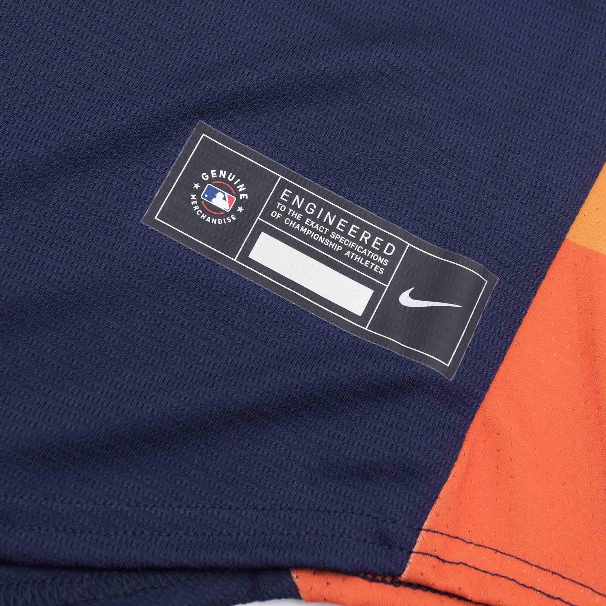 Houston Astros Nike MLB Alt 2 Replica Jersey - Navy
