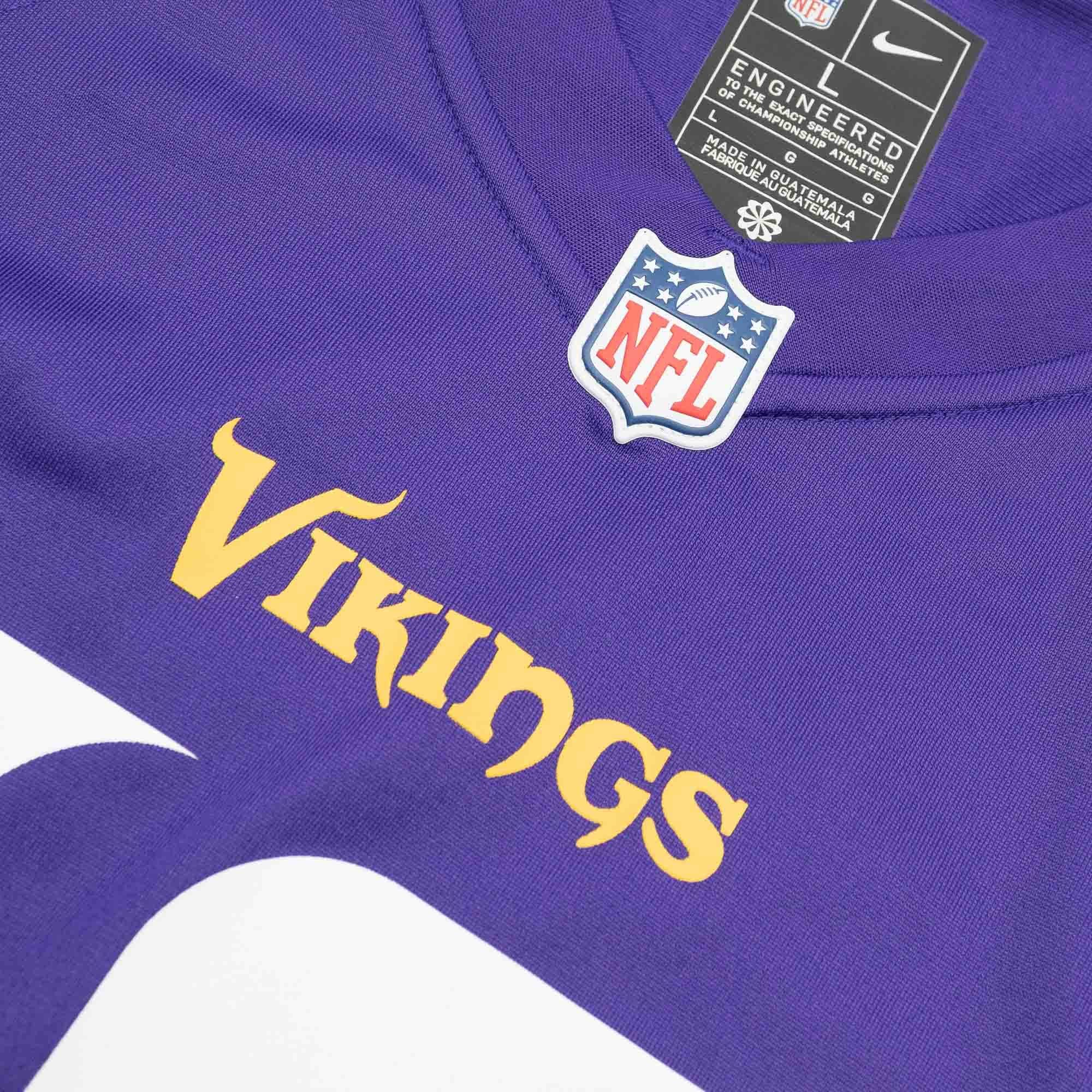 Youths Justin Jefferson Minnesota Vikings Nike NFL Game Jersey - Purple