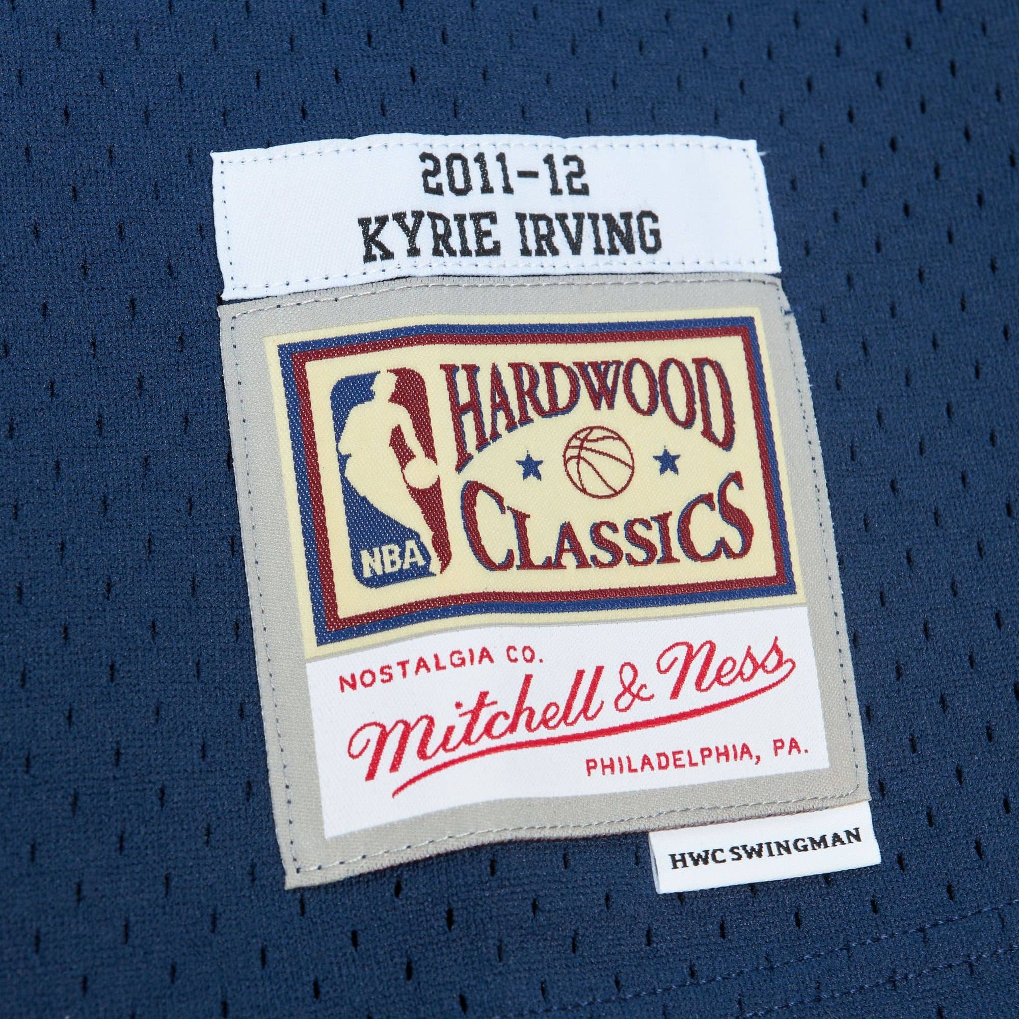 Kyrie Irving Cleveland Cavaliers Mitchell & Ness NBA 11-12 Swingman Jersey - Navy