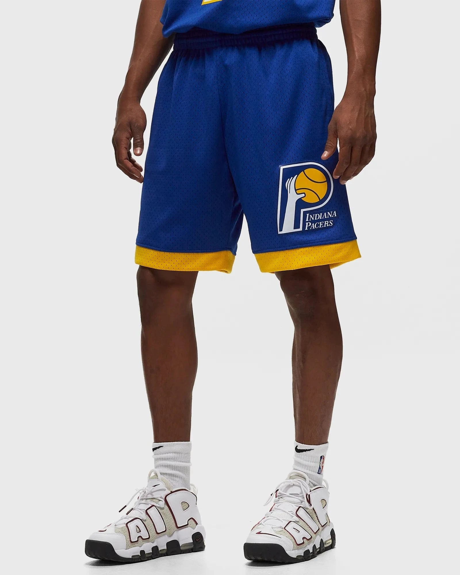 Mitchell And Ness Shorts Indiana Pacers Mitchell & Ness NBA 04-05 Swingman Shorts - Blue