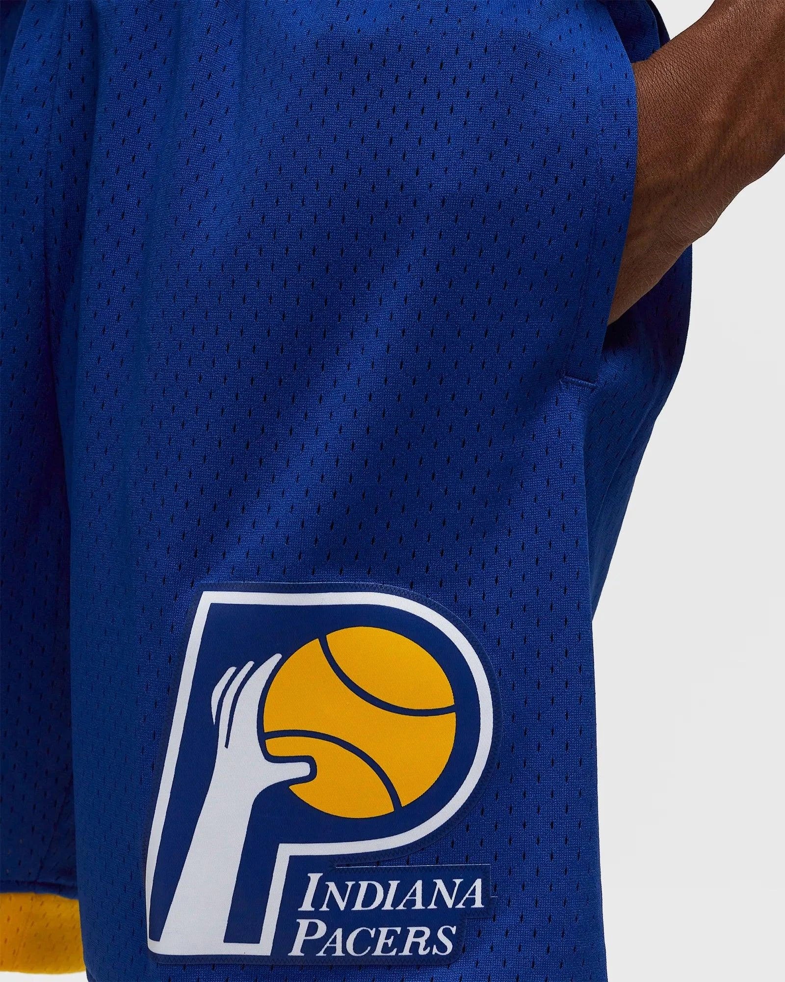 Mitchell And Ness Shorts Indiana Pacers Mitchell & Ness NBA 04-05 Swingman Shorts - Blue