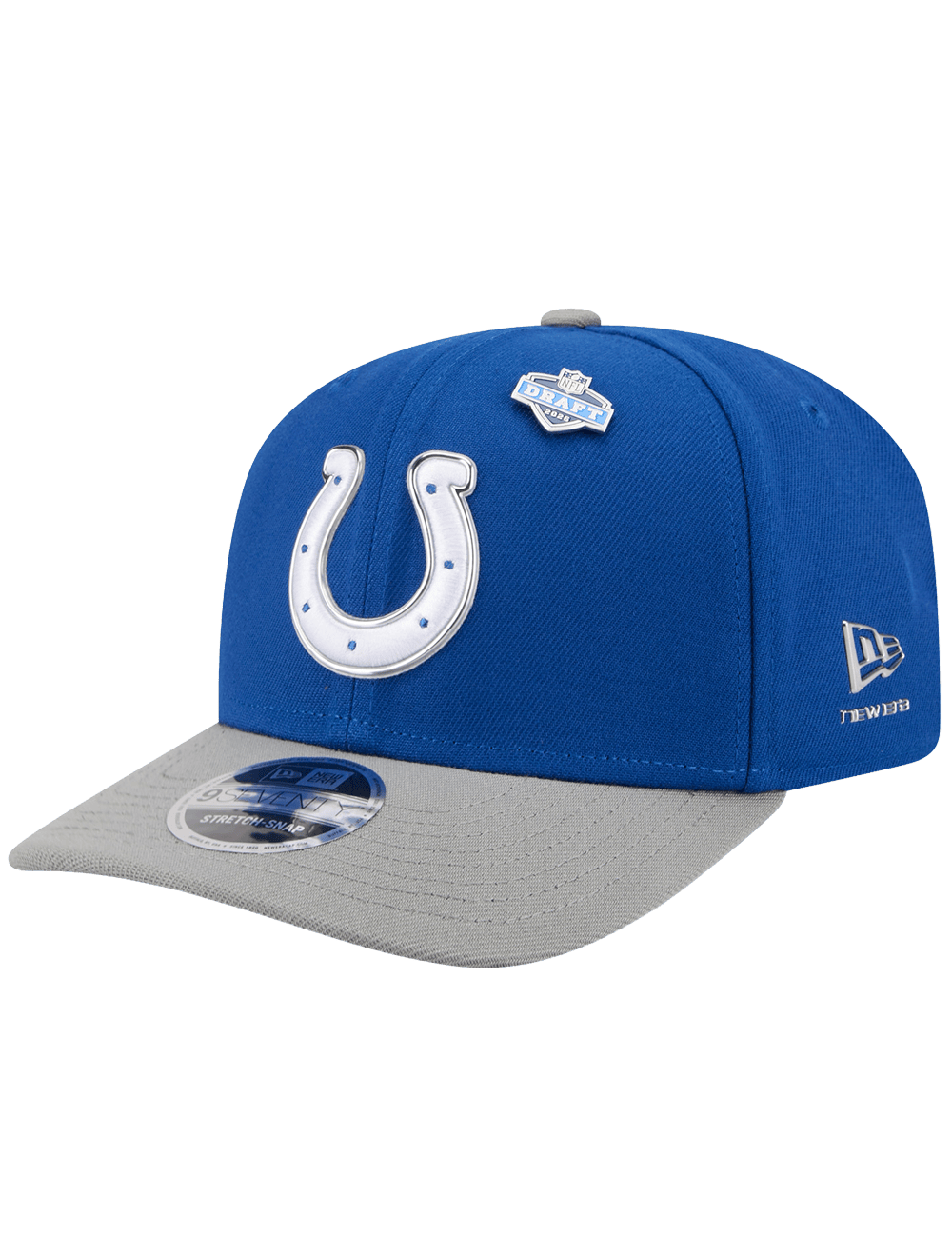 New Era Caps OSFM Indianapolis Colts New Era NFL Draft 26 9SEVENTY Stretch-Snapback Hat