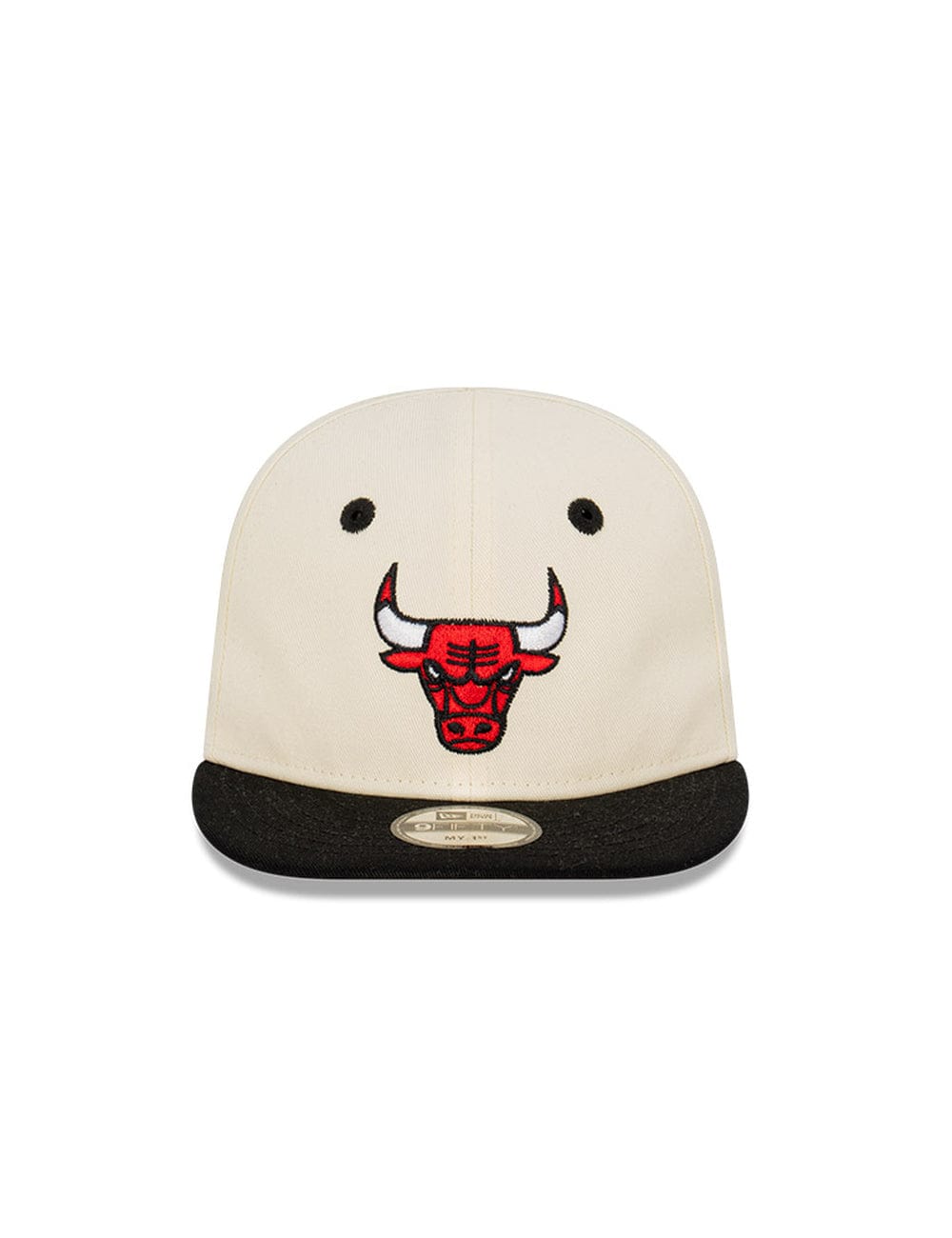 New Era Caps Infants Infants Chicago Bulls New Era NBA 2 Tone My 1st 9FIFTY Snapback Hat - Chrome White