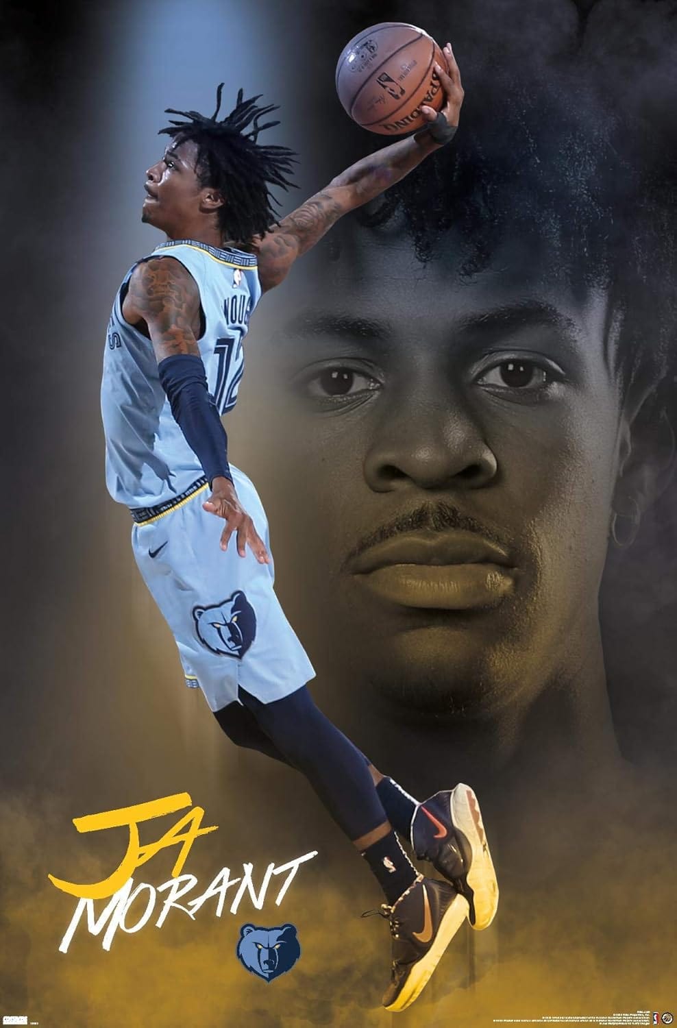 Trends International Posters Ja Morant Memphis Grizzlies Trends NBA 61 x 91.5cm Poster