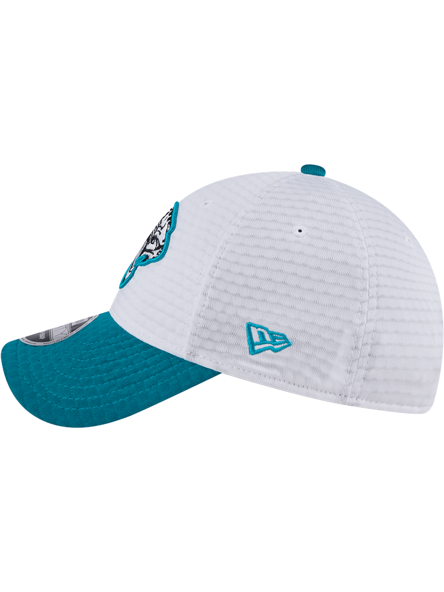 New Era Caps Jacksonville Jaguars New Era NFL 24 Training 9FORTY Stretch-Snapback Hat - White