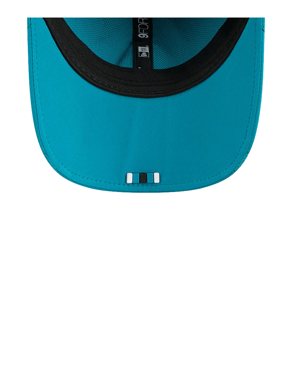 New Era Caps Jacksonville Jaguars New Era NFL 25 Sideline 9FORTY M-Crown Snapback Hat - Turquoise