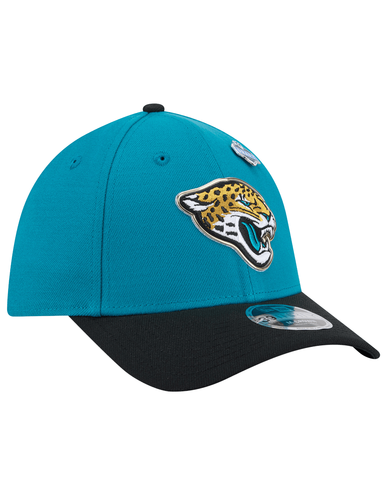 New Era Caps M/L Jacksonville Jaguars New Era NFL Draft 26 39THIRTY M-Crown Stretch-Fit Hat