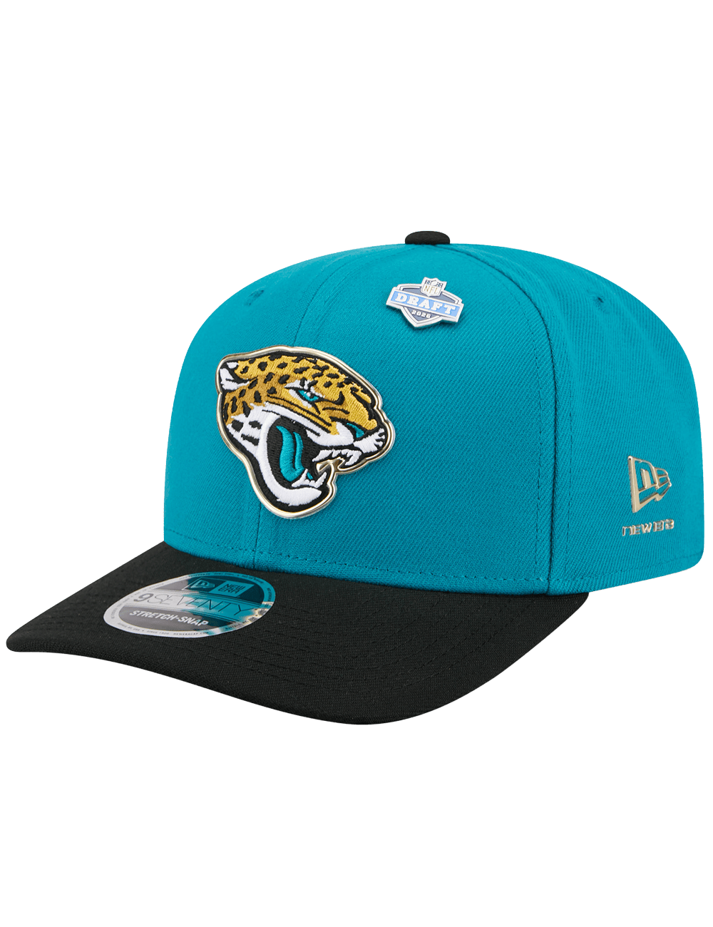 New Era Caps OSFM Jacksonville Jaguars New Era NFL Draft 26 9SEVENTY Stretch-Snapback Hat