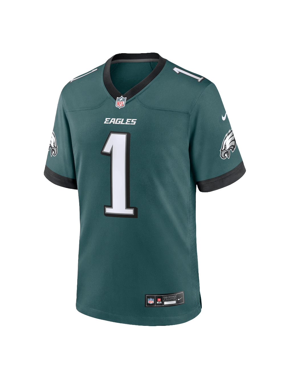 Nike Jerseys Jalen Hurts Philadelphia Eagles Nike NFL Game Jersey - Teal