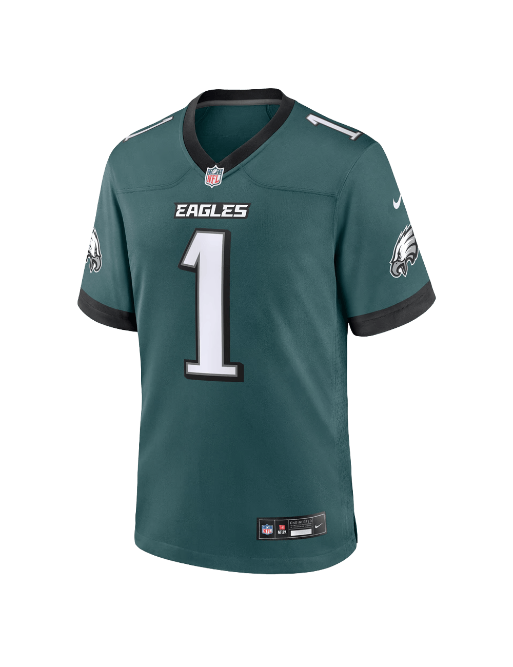 Nike Jerseys Jalen Hurts Philadelphia Eagles Nike NFL Game Jersey - Teal