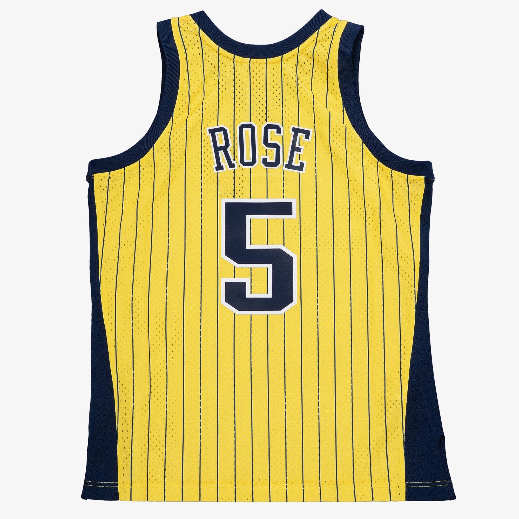 Mitchell And Ness Jerseys Jalen Rose Indiana Pacers Mitchell & Ness NBA 99-00 Road Swingman Jersey - Yellow