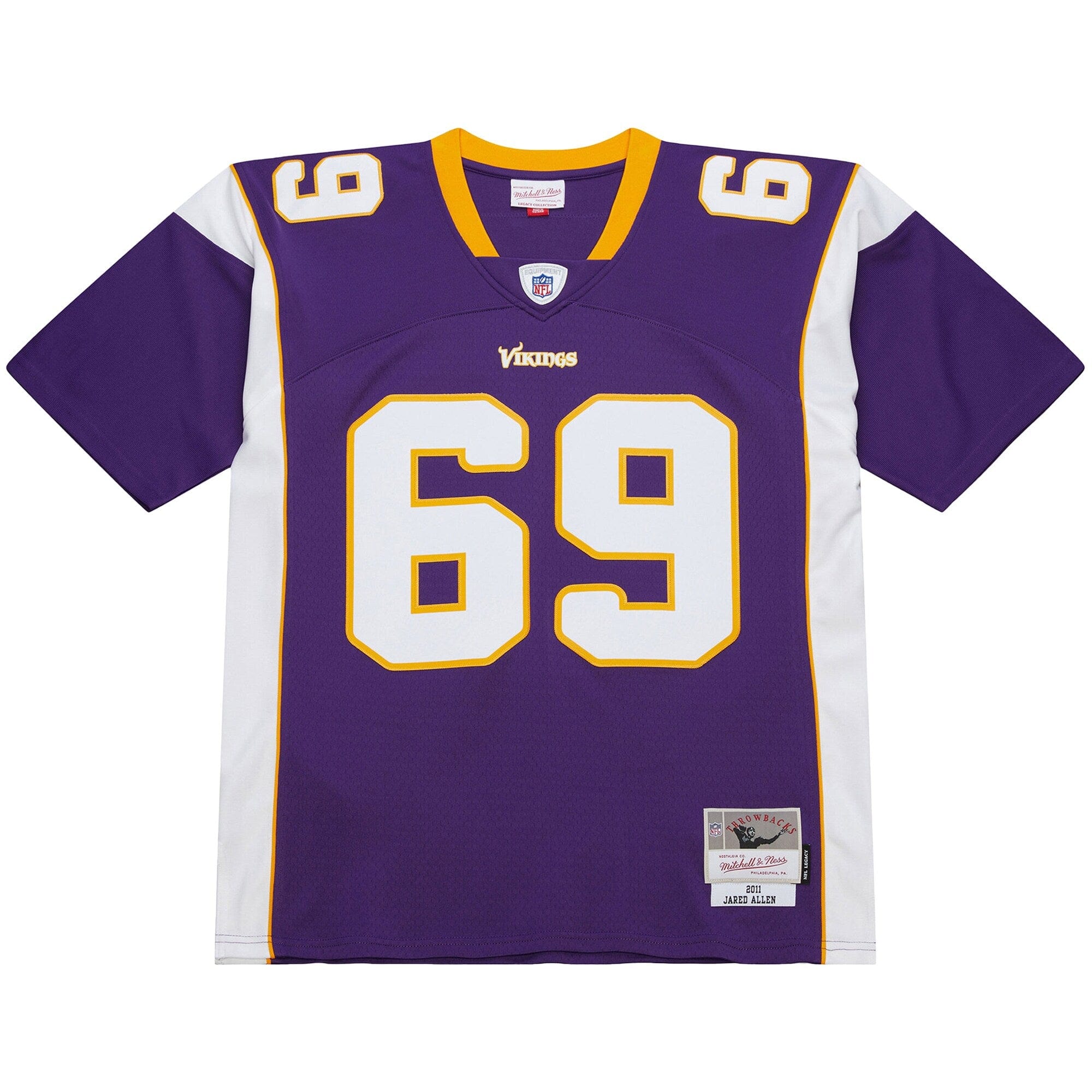 Mitchell And Ness Jerseys Jared Allen Minnesota Vikings Mitchell & Ness NFL 11 Legacy Jersey - Purple