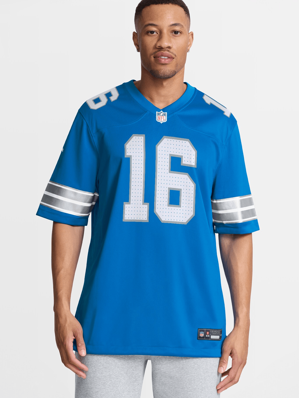 Nike Jerseys Jared Goff Detroit Lions Nike NFL Game Jersey - Blue