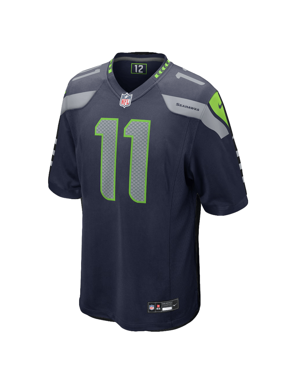 Nike Jerseys Jaxon Smith-Njigba Seattle Seahawks Nike NFL Game Jersey - Navy