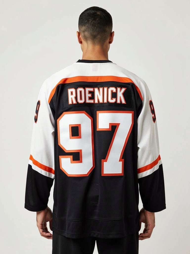 Mitchell And Ness Jerseys Jeremy Roenick Philadelphia Flyers Mitchell & Ness NHL 03-04 Power Play Jersey - Black
