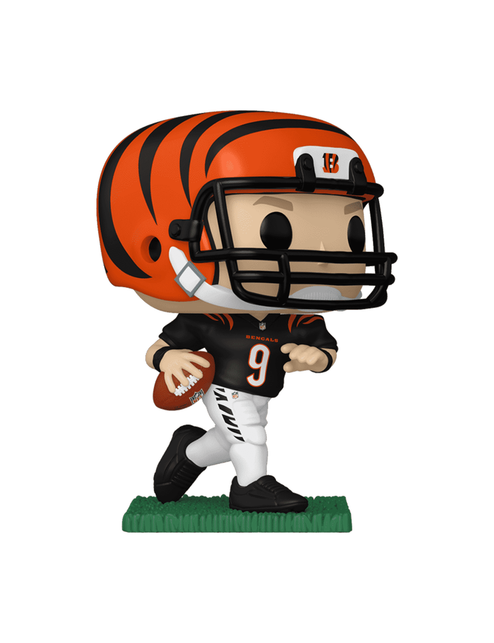 Funko Figures Joe Burrow Cincinnati Bengals Funko NFL 168 Pop Vinyl Figure - Black
