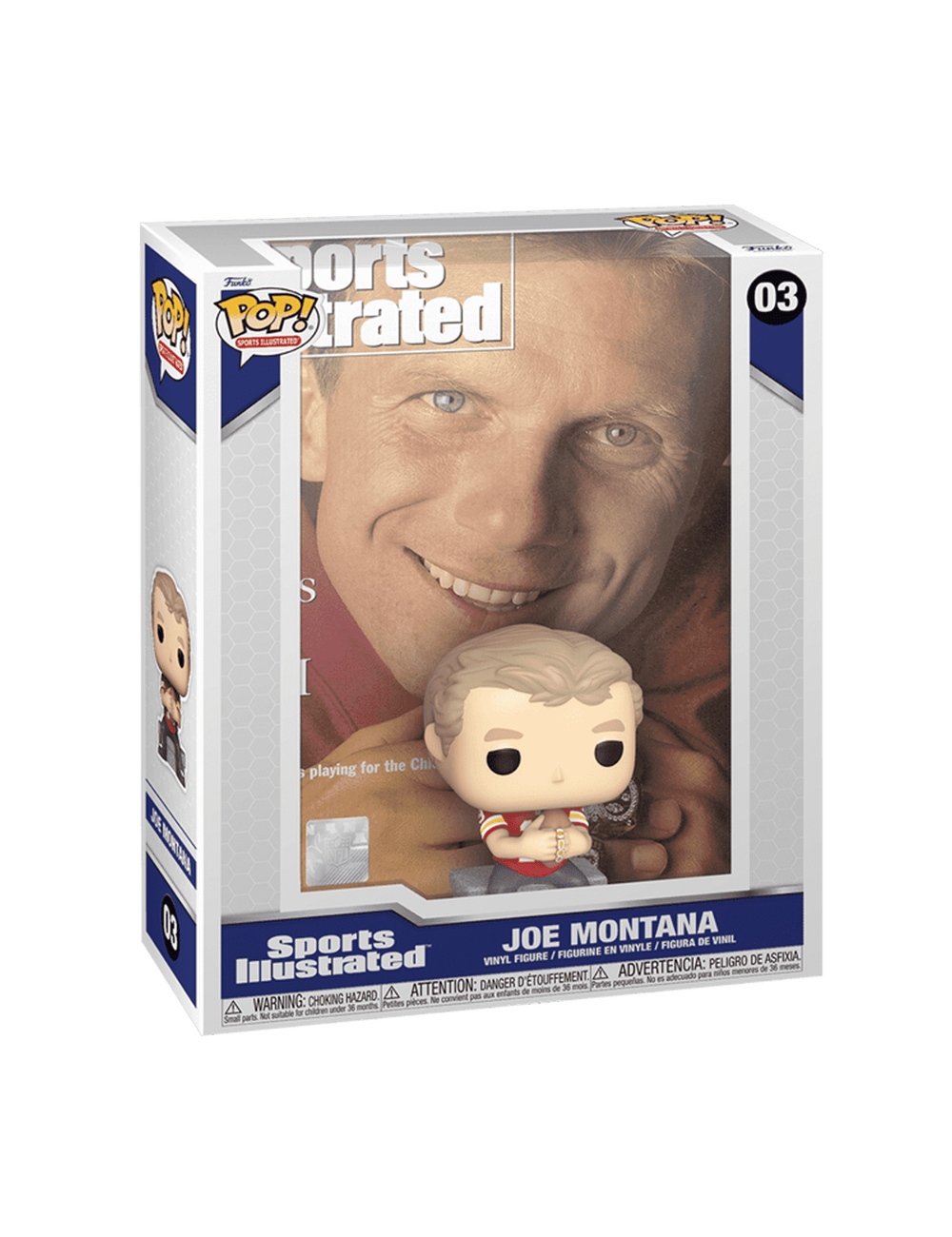 Funko Figures Joe Montana Funko NFL Sports Illustrated Cover Pop Figure - 03