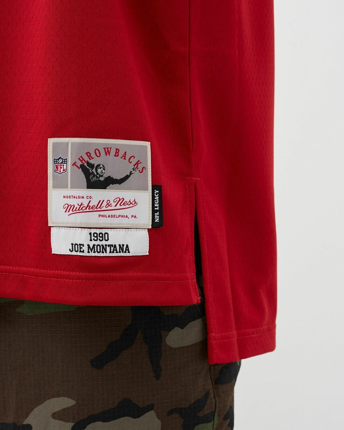 Mitchell And Ness Jerseys Joe Montana San Francisco 49ers Mitchell & Ness NFL Legacy Jersey - Red