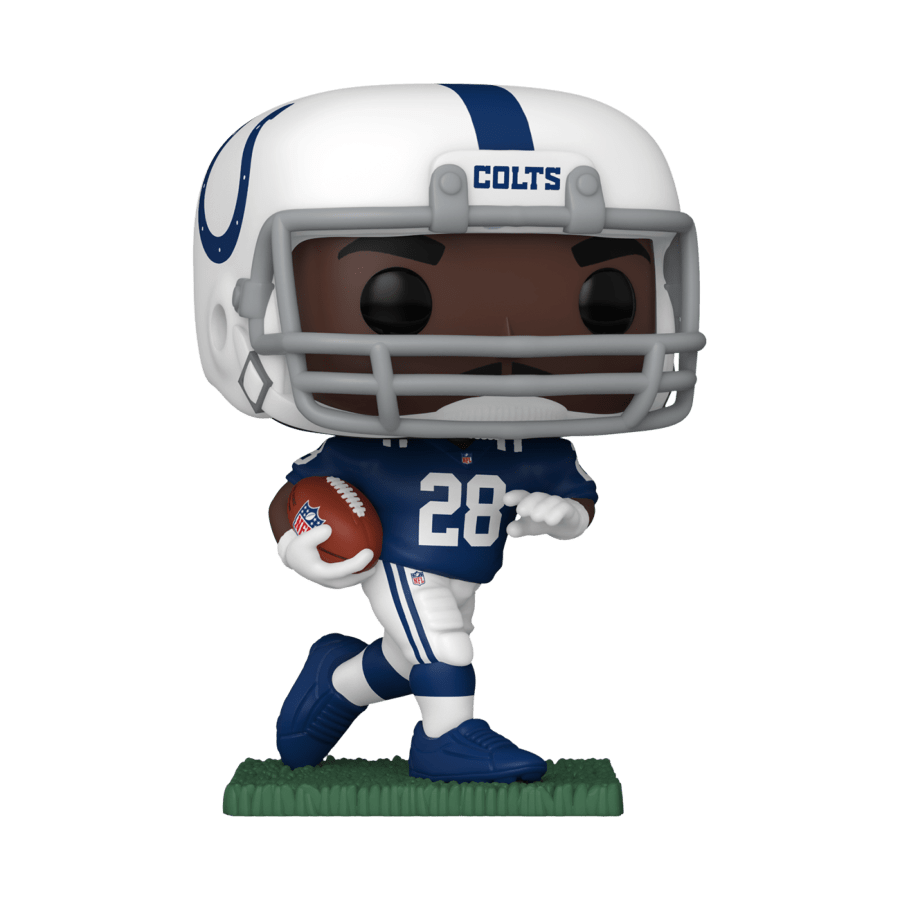 Funko Figures Jonathan Taylor Indianapolis Colts Funko NFL Pop Vinyl 3.75" Figure - Blue