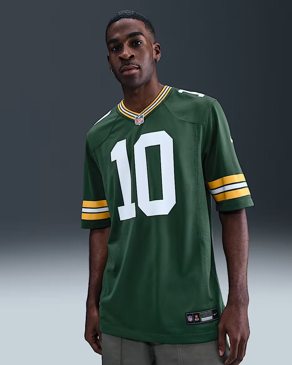 Nike Jerseys Jordan Love Green Bay Packers Nike NFL Game Jersey - Green
