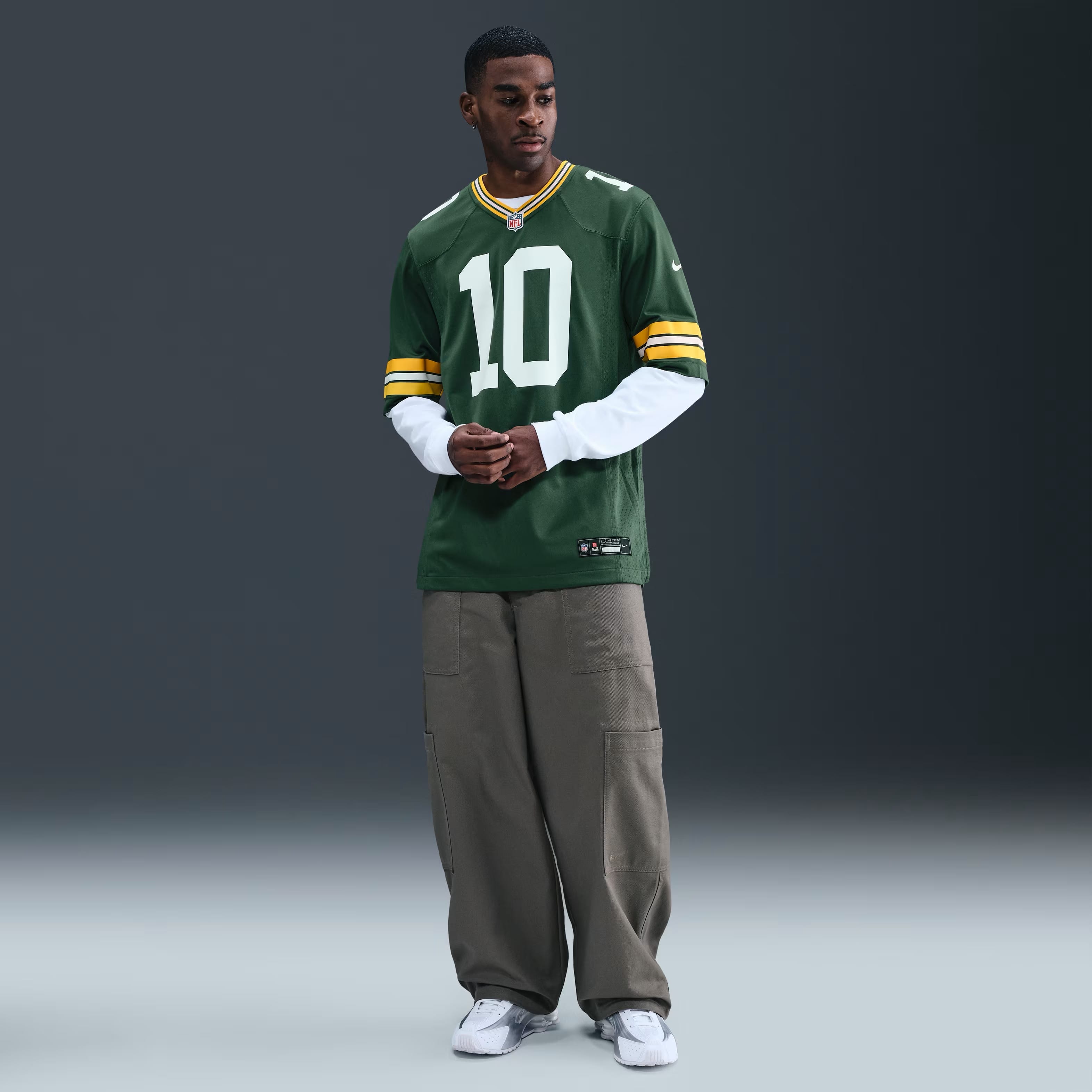 Nike Jerseys Jordan Love Green Bay Packers Nike NFL Game Jersey - Green