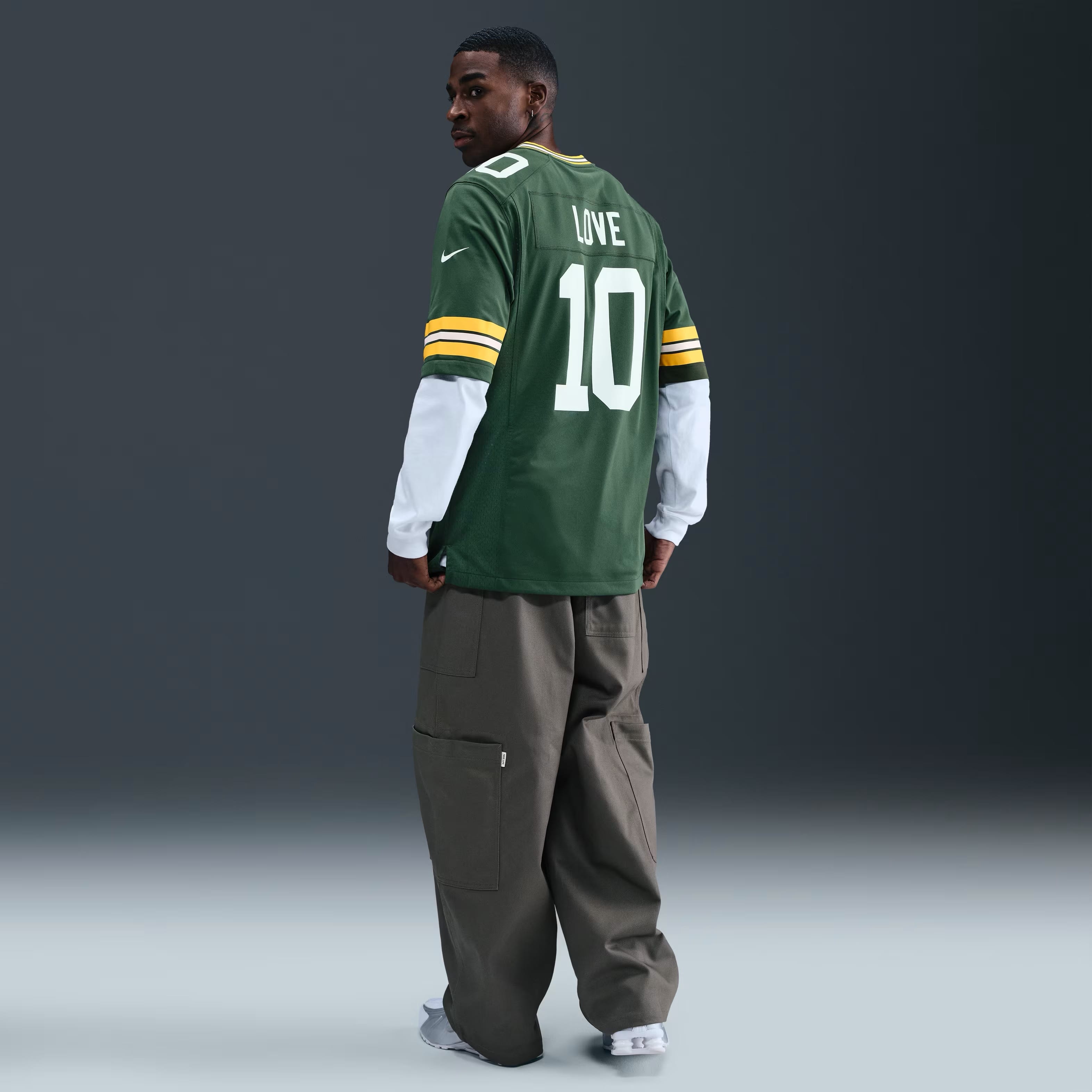 Nike Jerseys Jordan Love Green Bay Packers Nike NFL Game Jersey - Green