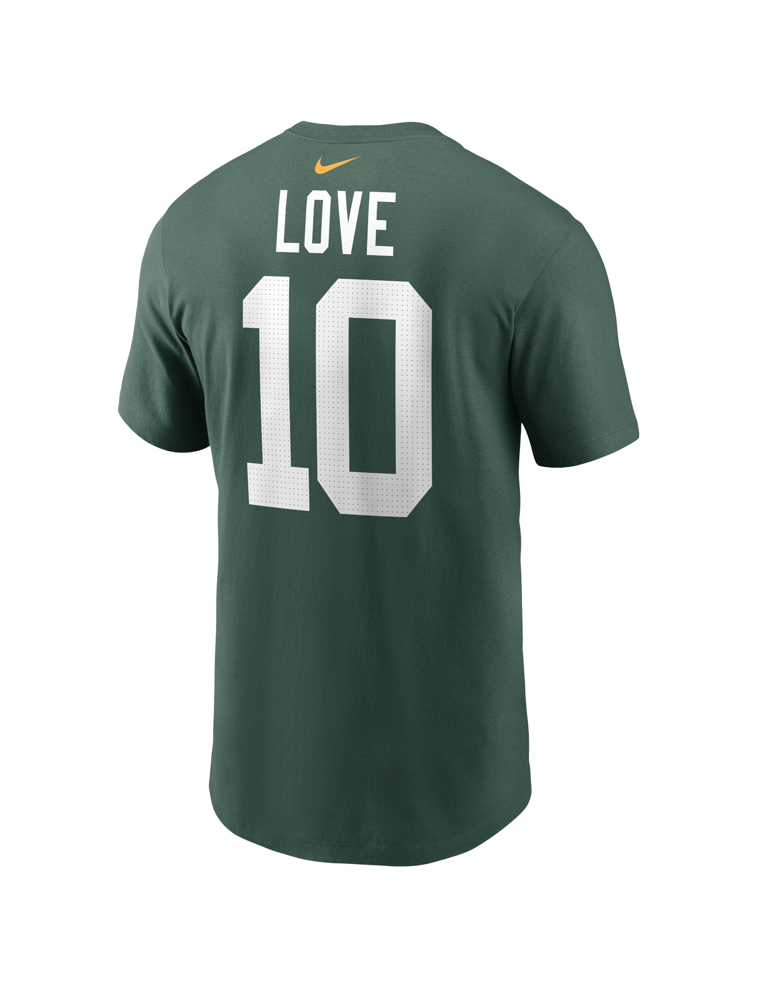 Nike T-Shirts Jordan Love Green Bay Packers Nike NFL Name & Number T-Shirt - Green