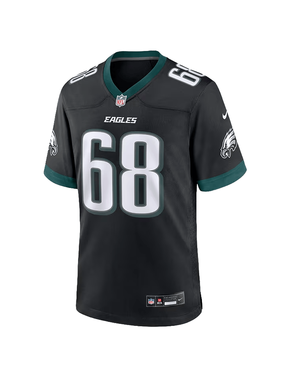 Nike Jerseys Jordan Mailata Philadelphia Eagles Nike NFL Game Jersey - Black