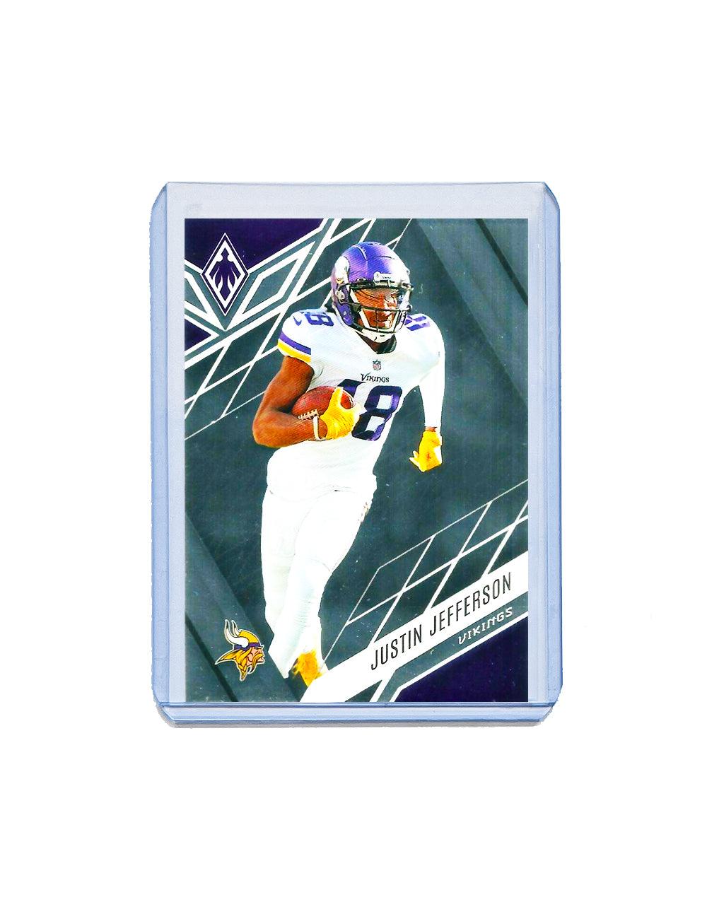 Panini Cards Justin Jefferson Minnesota Vikings Panini NFL 22 Phoenix Base Card