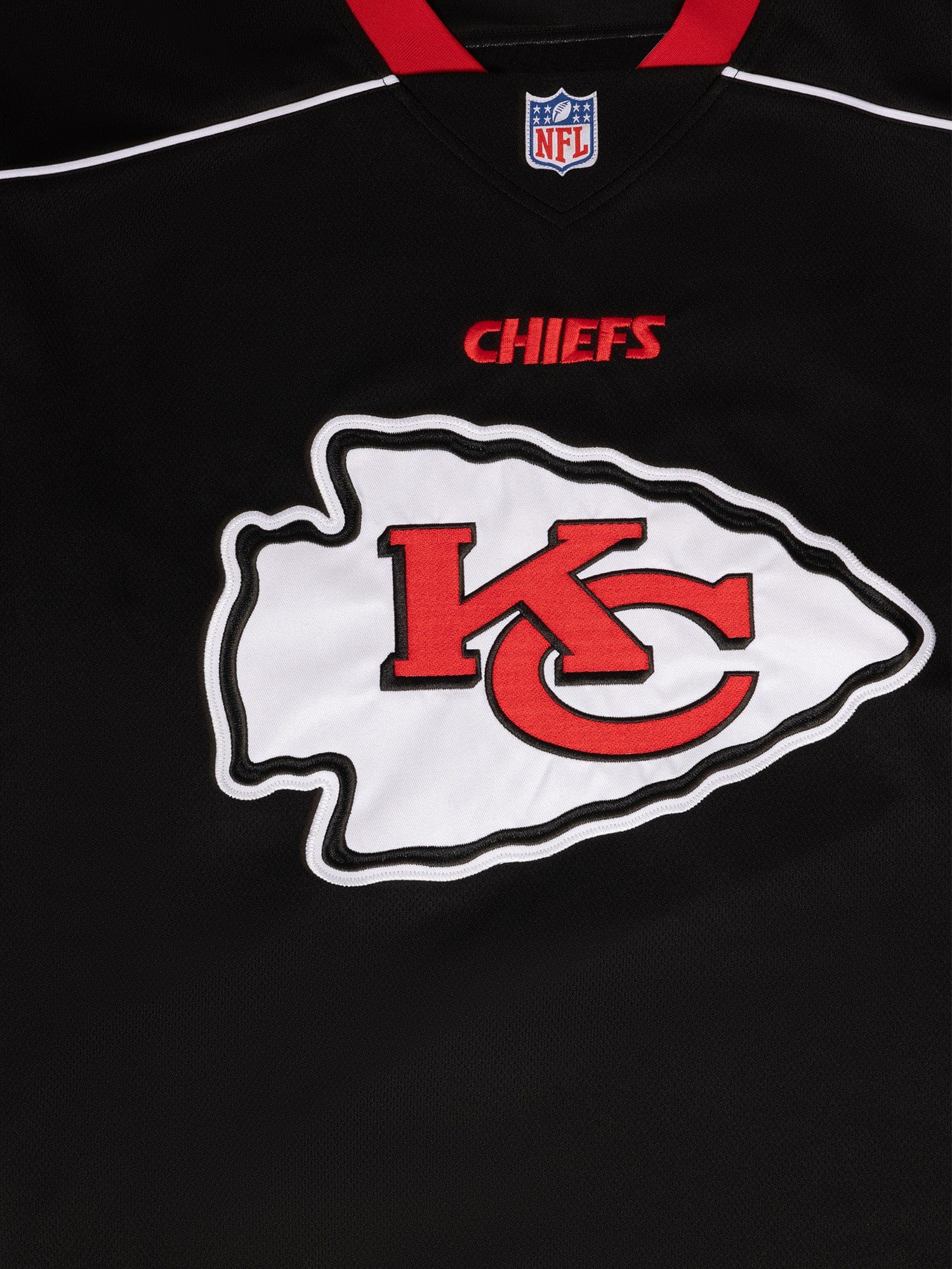 Majestic Athletic Jerseys Kansas City Chiefs Majestic NFL Team Fan Mesh Jersey - Black