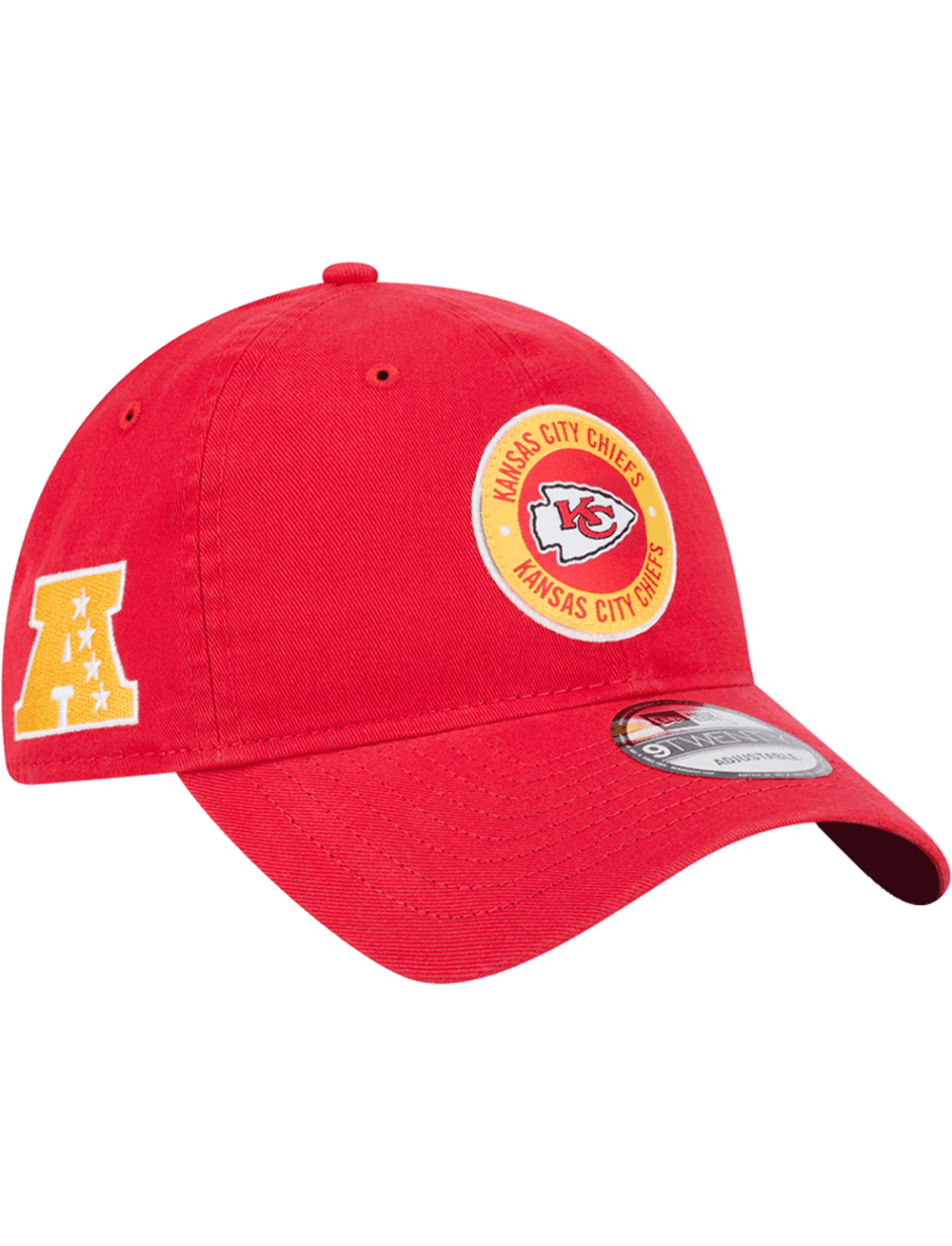 New Era Caps Kansas City Chiefs New Era NFL 24 Sideline 9TWENTY Strapback Hat