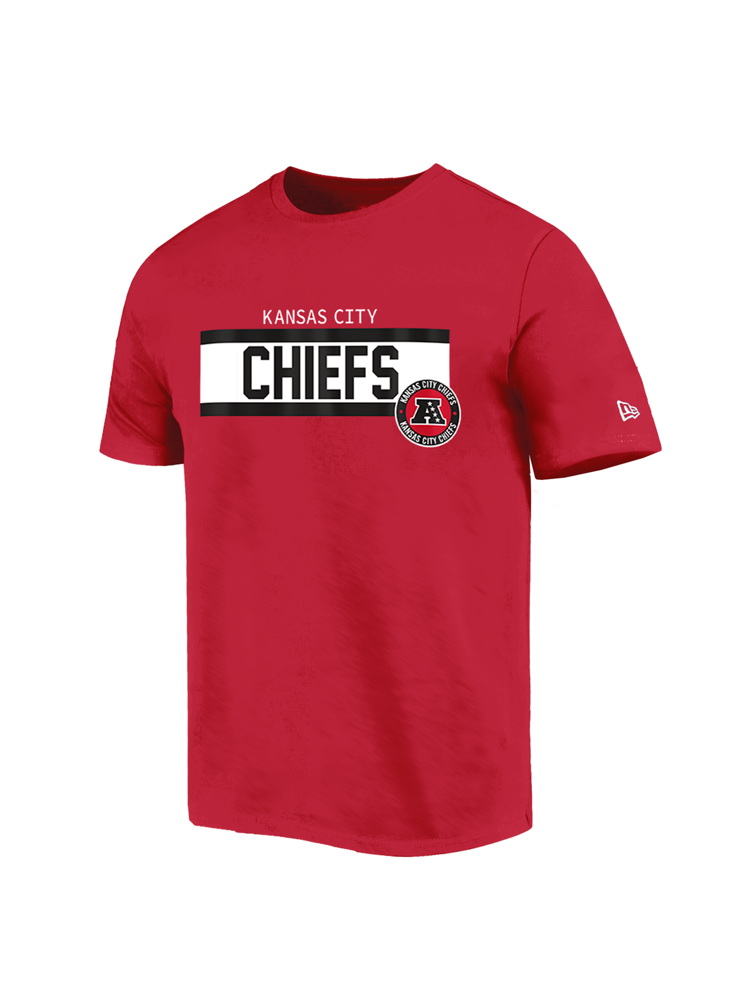 New Era T-Shirts Kansas City Chiefs New Era NFL 24 Sideline T-Shirt - Red