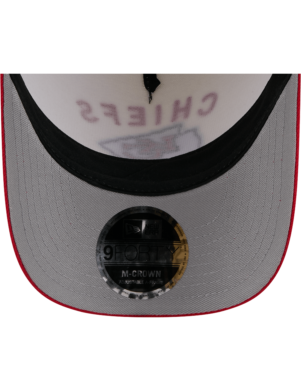 New Era Caps Kansas City Chiefs New Era NFL 25 Draft 9FORTY M-Crown Snapback Hat - Chrome