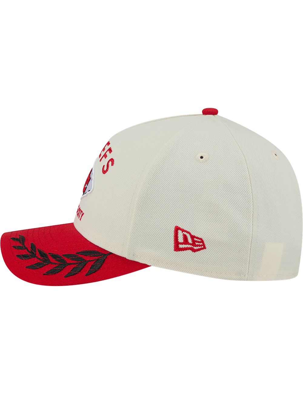New Era Caps Kansas City Chiefs New Era NFL 25 Draft 9FORTY M-Crown Snapback Hat - Chrome