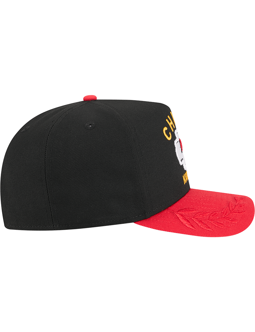 New Era Caps Kansas City Chiefs New Era NFL 25 Draft Pre-Curved 9FIFTY A-Frame Snapback Hat - Black