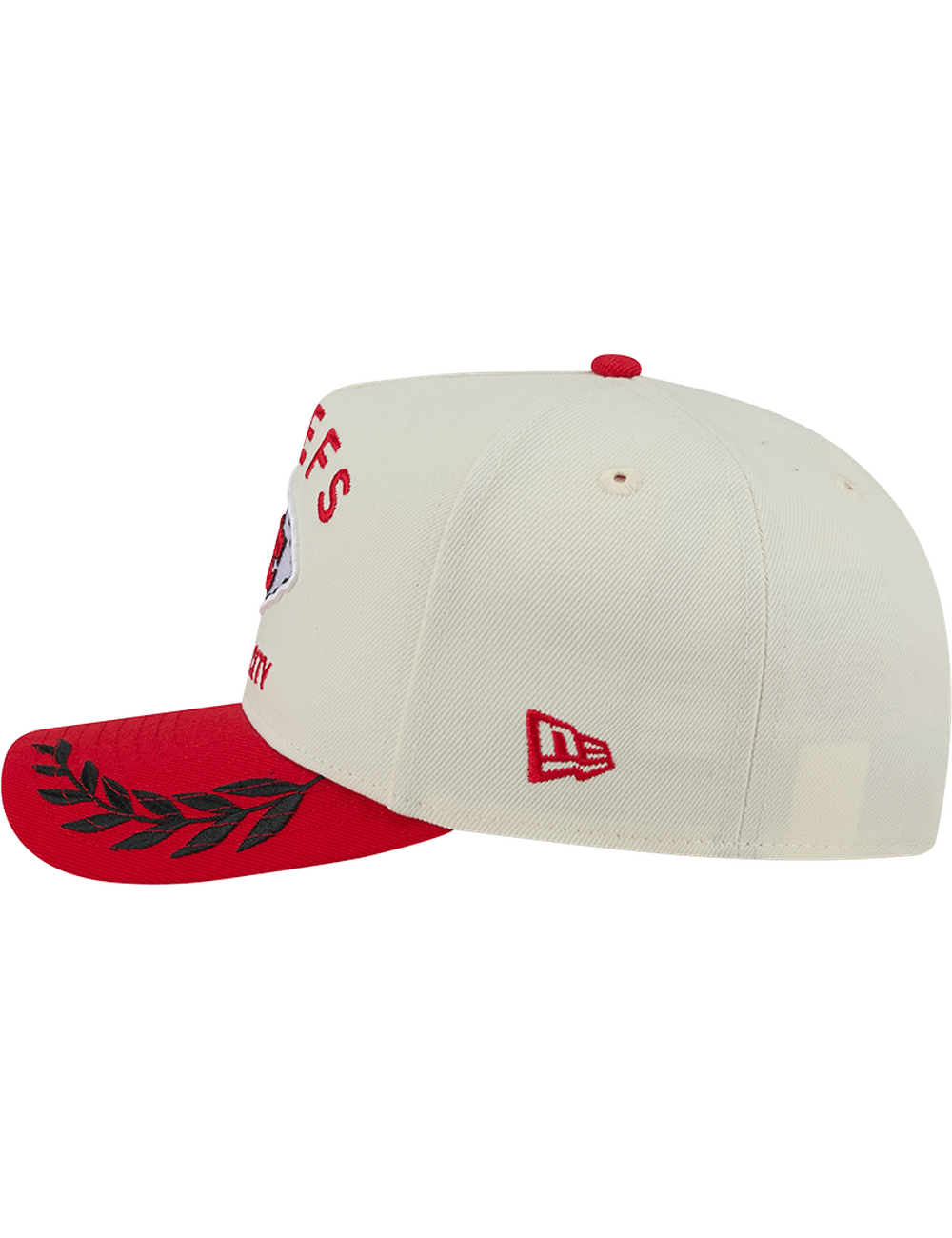 New Era Caps Kansas City Chiefs New Era NFL 25 Draft Pre-Curved 9FIFTY A-Frame Snapback Hat - Chrome