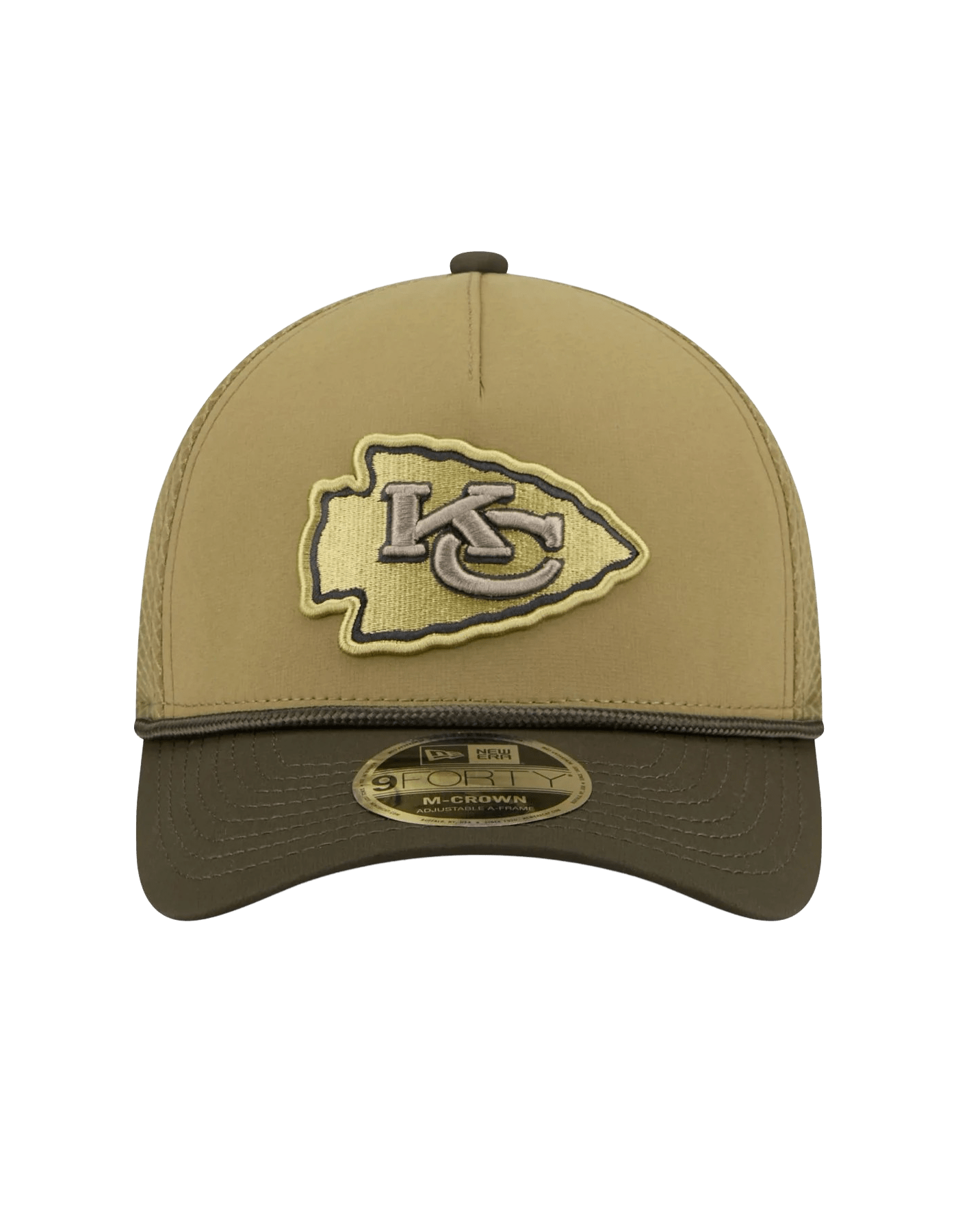 New Era Caps Kansas City Chiefs New Era NFL 25 Salute To Service 9FORTY M-Crown Snapback Hat