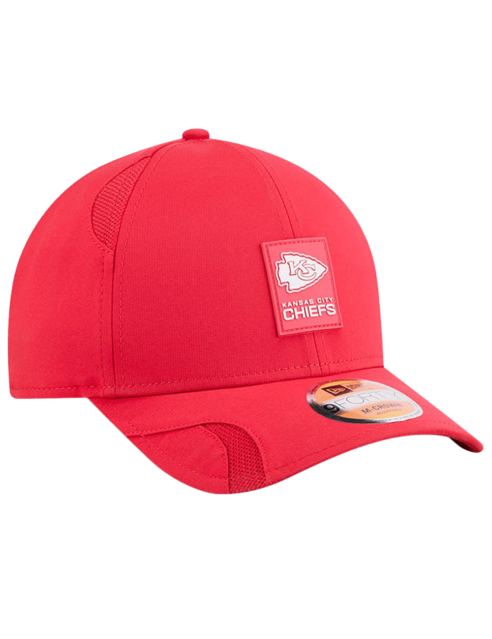New Era Caps Kansas City Chiefs New Era NFL 25 Sideline 9FORTY M-Crown Snapback Hat - Red