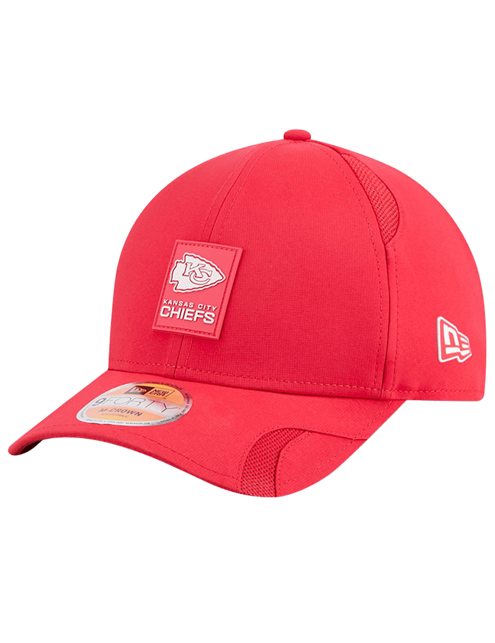 New Era Caps Kansas City Chiefs New Era NFL 25 Sideline 9FORTY M-Crown Snapback Hat - Red