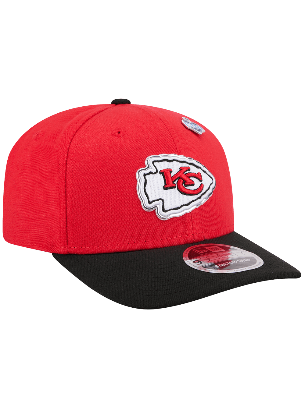 New Era Caps OSFM Kansas City Chiefs New Era NFL Draft 26 9SEVENTY Stretch-Snapback Hat