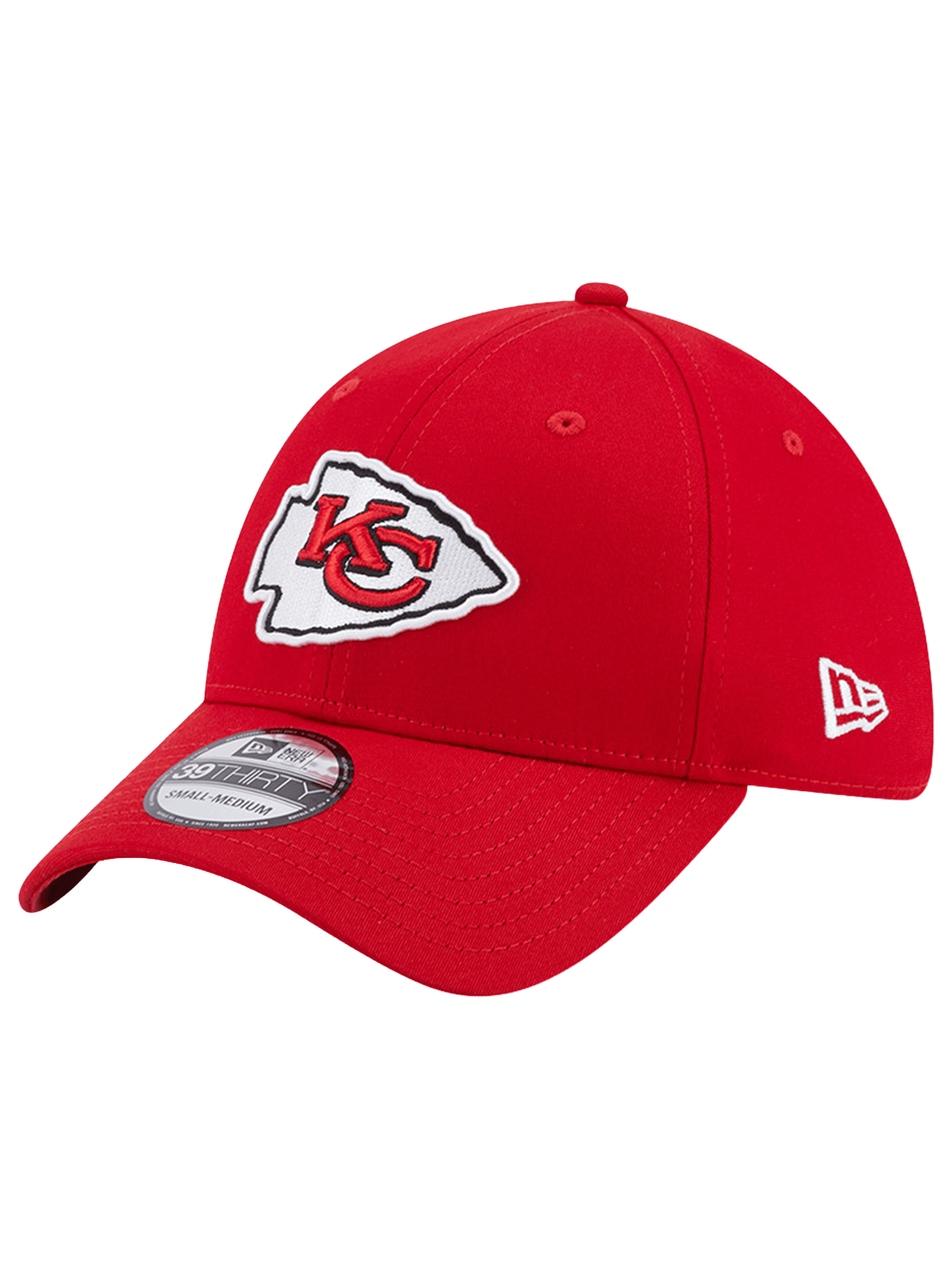 New Era Caps Kansas City Chiefs New Era NFL Team 39THIRTY Stretch-Fit Hat - Red