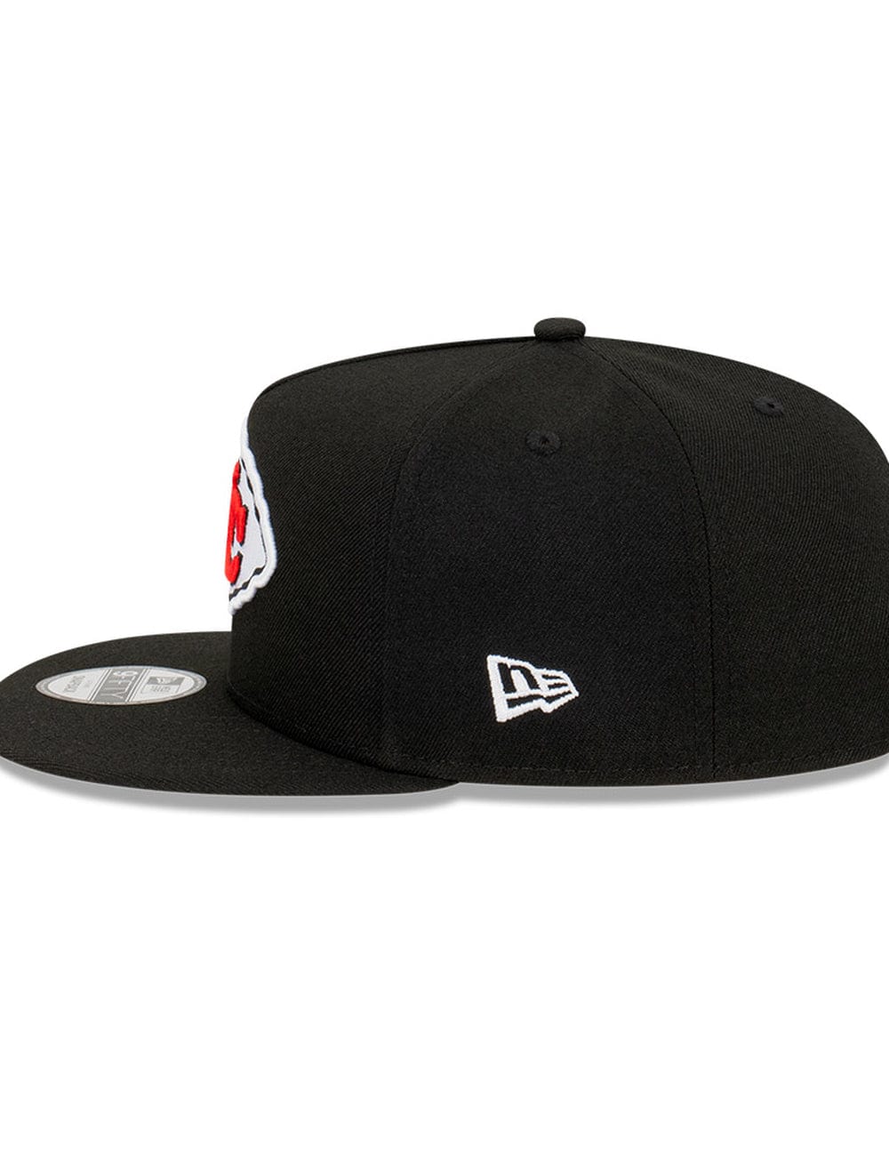 New Era Caps Kansas City Chiefs New Era NFL Team 9FIFTY A-Frame Snapback Hat - Black