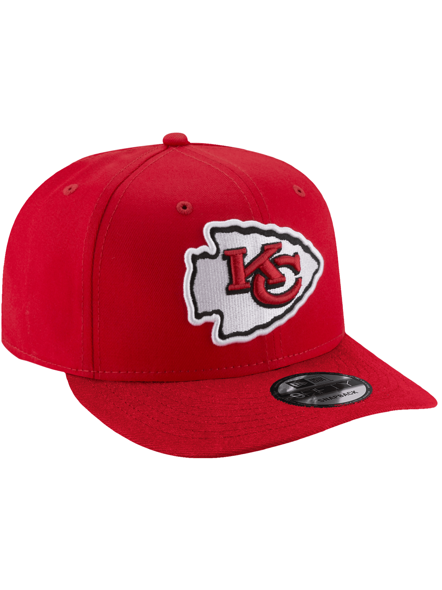 New Era Caps Kansas City Chiefs New Era NFL Team 9FIFTY Pre-Curved Snapback Hat - Red