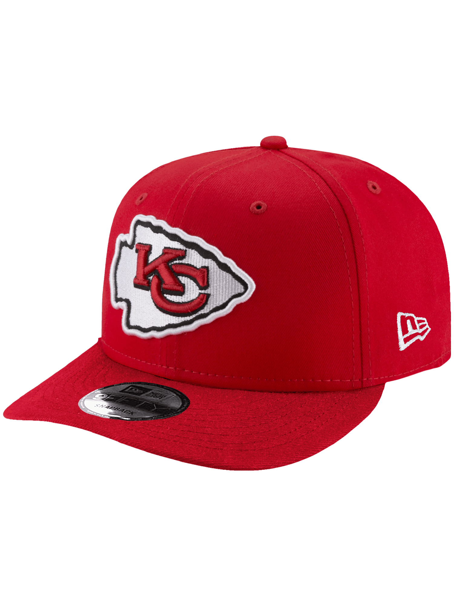 New Era Caps Kansas City Chiefs New Era NFL Team 9FIFTY Pre-Curved Snapback Hat - Red