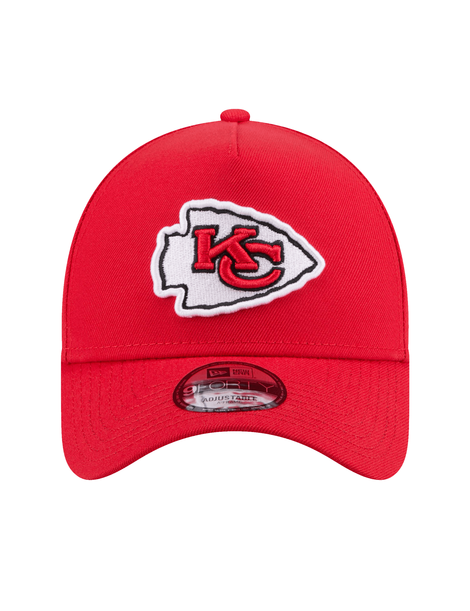 New Era Caps Kansas City Chiefs New Era NFL Team 9FORTY A-Frame Snapback Hat - Red